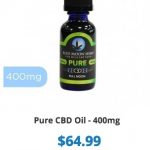 Pure CBD 400mg pain relief oil