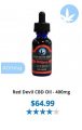 Red Devil 400mg CBD Oil Review and Coupon: Strong with Bold Flavor!